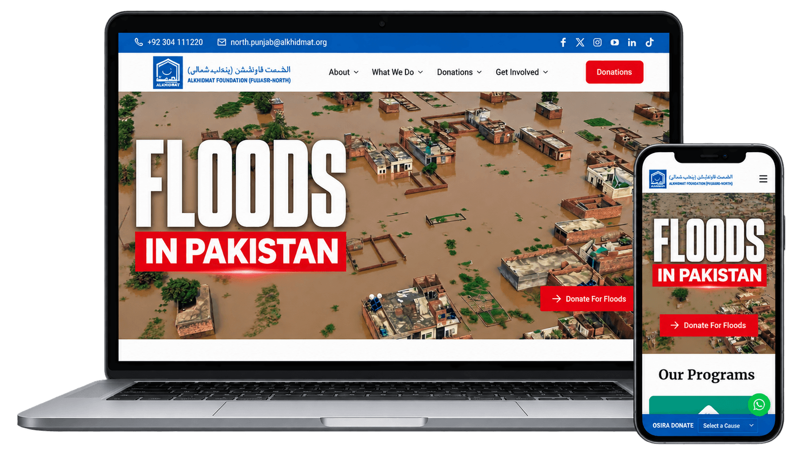 Alkhidmat Foundation - Punjab North — Digital Platform & Operations Ecosystem