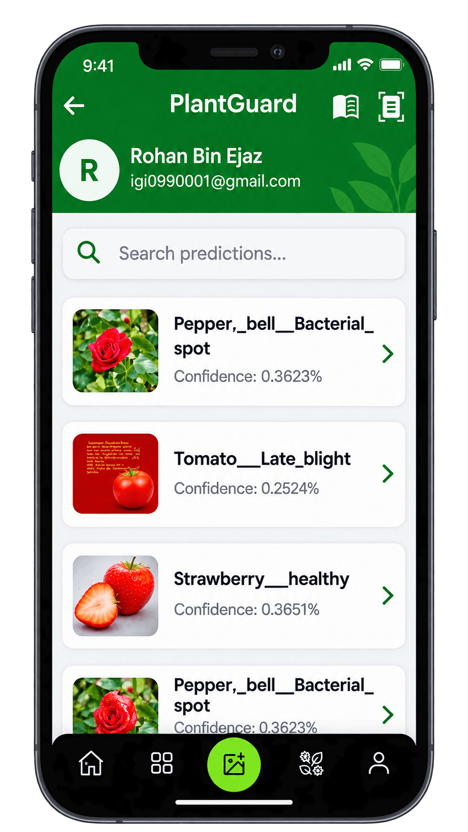 PlantGuard - AI-Powered Plant Disease Detection & Care Management